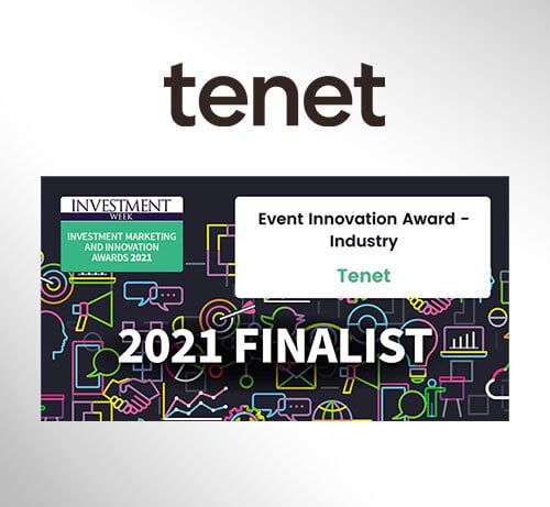 Tenet nominated for 2021 Investment Marketing & Innovation Award